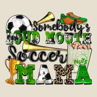 Somebody's Loud Mouth Soccer Mama Urban Heavy Tee | Teevron