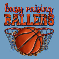 Busy Raising Ballers Basketball Urban Heavy Tee | Teevron