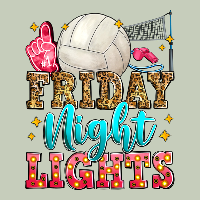 Friday Night Lights Volleyball Long Sleeve Tee by Zillion Design Studio | Teevron