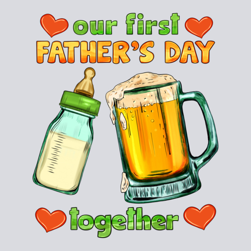 Our First Father's Day Together Zipper Hoodie by HRA Design Shop | Teevron