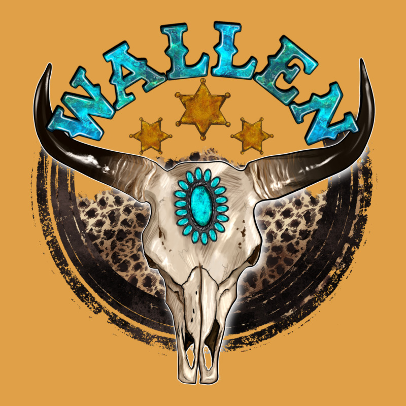 Wallen With Bull Skull Premium Hoodie by NancyCooperArtShop | Teevron