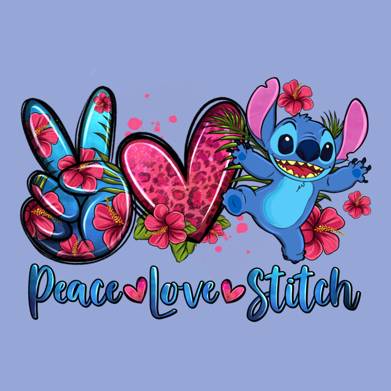 Peace Love Stitch Classic Tee by Zillion Design Studio | Teevron