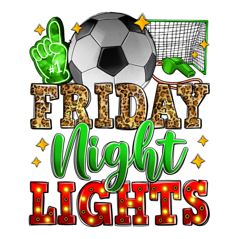 Friday Night Lights Soccer Long Sleeve Tee by Zillion Design Studio | Teevron