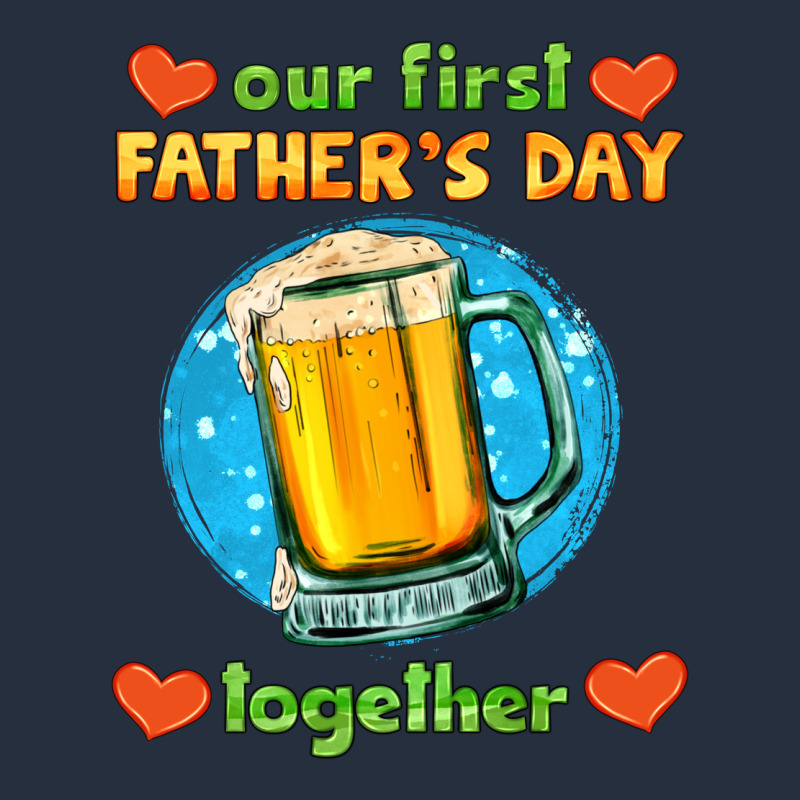 Our First Father's Day Together And Beer Zipper Hoodie by HRA Design Shop | Teevron