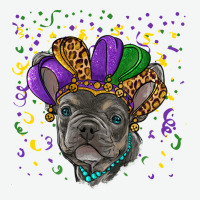 Mardi Gras French Bulldog Urban Heavy Tee | Teevron