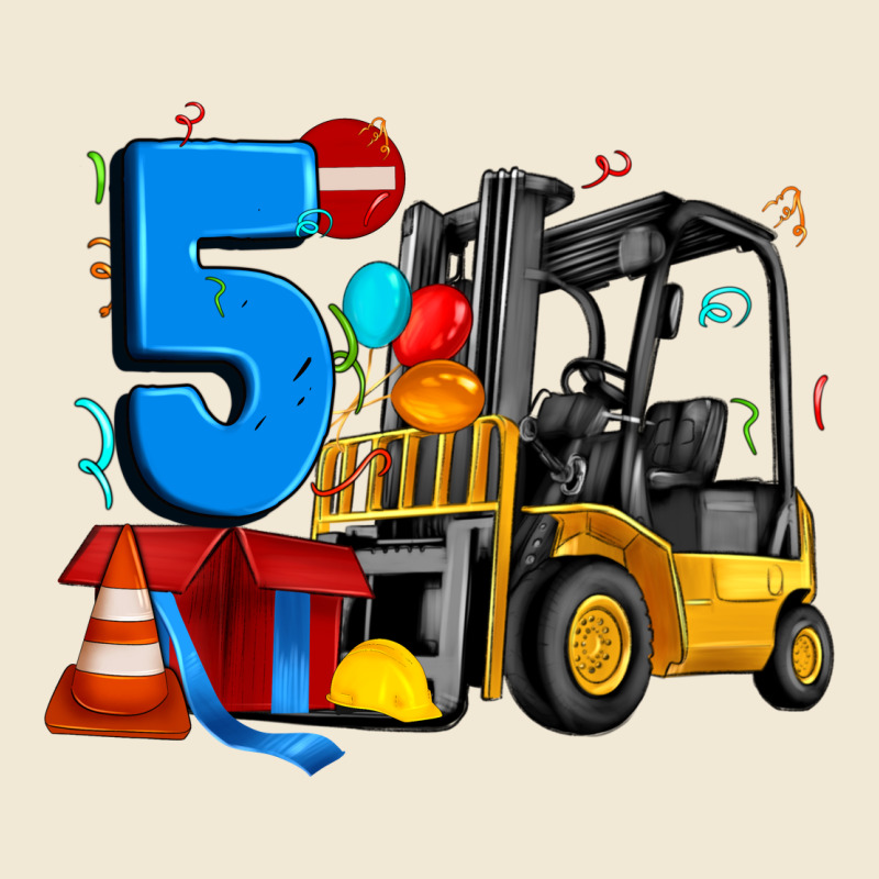 Forklift Birthday Five Premium Tee by Artiststas | Teevron