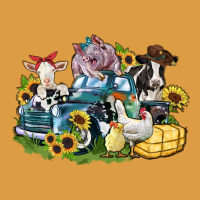 Farm Animals Truck Urban Heavy Tee | Teevron