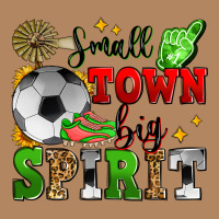 Small Town Big Spirit Soccer Long Sleeve Tee | Teevron
