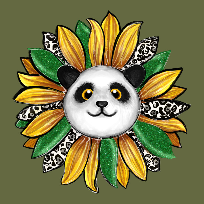 Panda Sunflower Long Sleeve Tee by RanaPortraitStore | Teevron