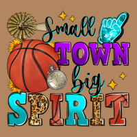 Small Town Big Spirit Basketball Long Sleeve Tee | Teevron