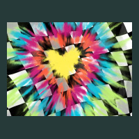 Tie Dye Hearth Shaped Race Flag Background 3200x2400 Premium Sweatshirt | Teevron