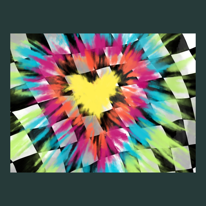 Tie Dye Hearth Shaped Race Flag Background 3200x2400 Premium Sweatshirt by AdoDesignShop | Teevron