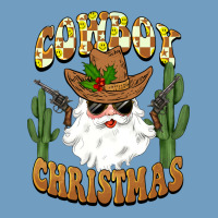 Cowboy Christmas Santa Urban Heavy Tee | Teevron