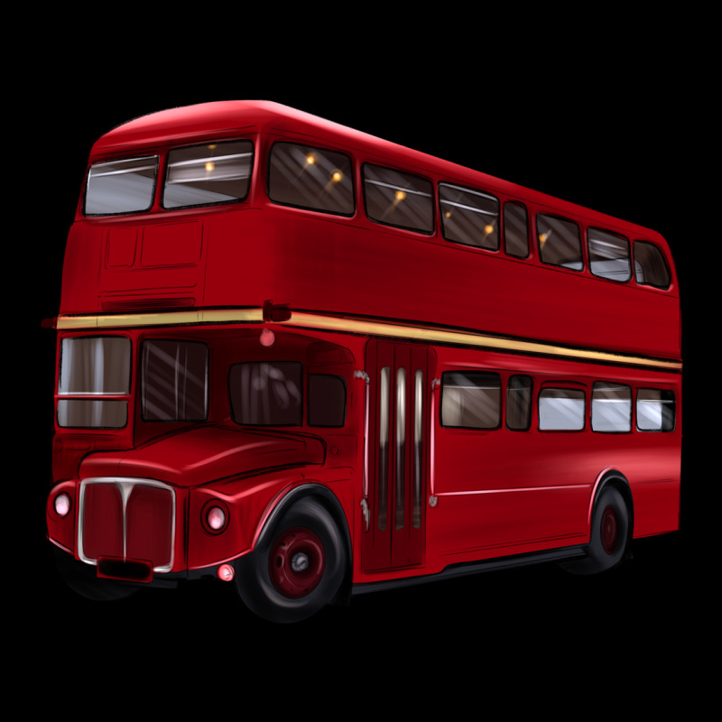 Double Decker Bus Premium Tee by Artiststas | Teevron
