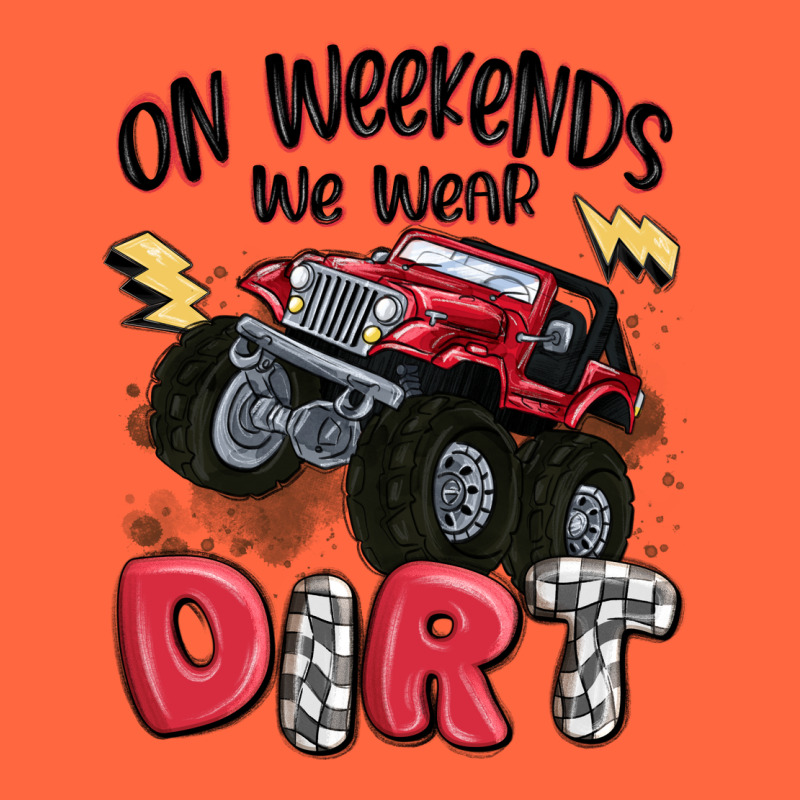 On Weekends We Wear Dirt Premium Hoodie by MaliasSmallBusiness | Teevron