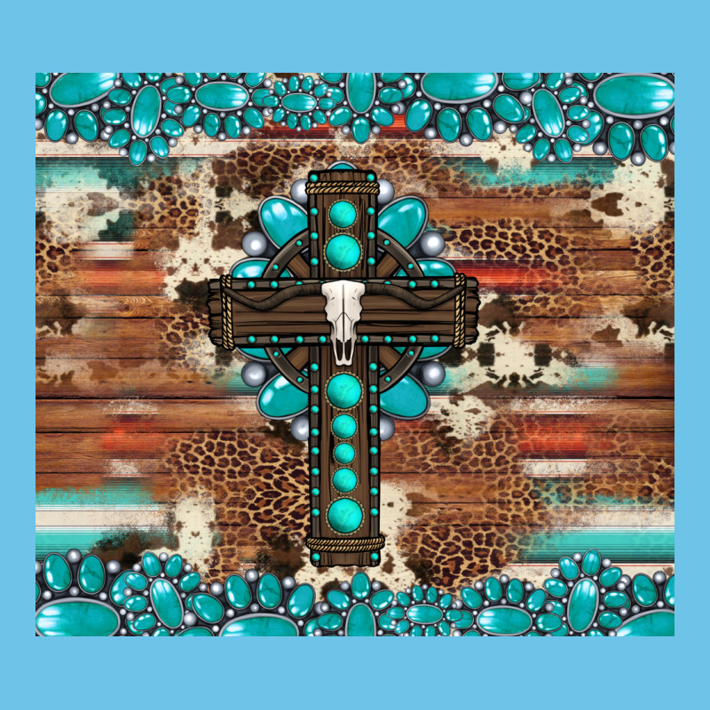 Gemstone And Cross With Cowhide Premium Sweatshirt by Artiststas | Teevron