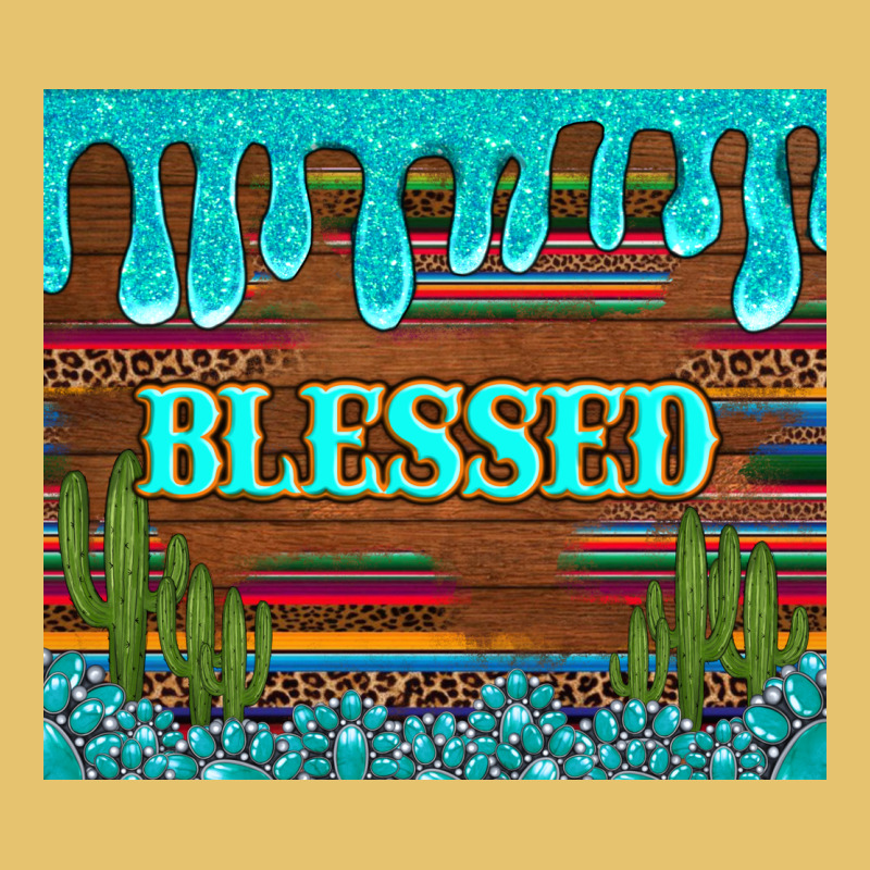 Blessed Annd Cactus With Gemstone Tumbler Premium Sweatshirt by Artiststas | Teevron