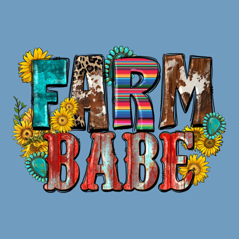 Farm Babe Urban Heavy Tee by Zillion Design Studio | Teevron