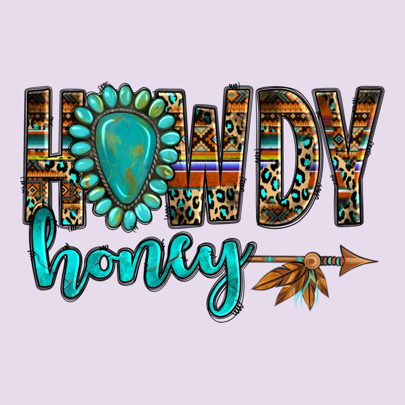 Western Howdy Honey Arrow Gemstone Premium Hoodie by NancyCooperArtShop | Teevron