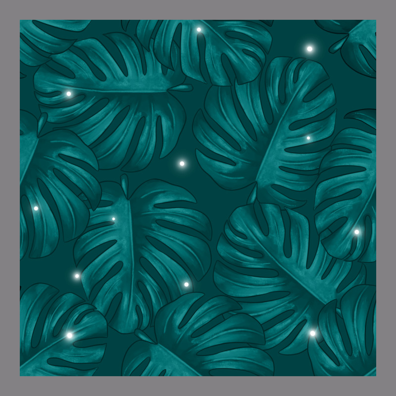 Tropical  Leaves Seamless Pattern Heavyweight Hoodie by BundleAndBundleShop | Teevron