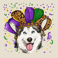 Mardi Gras Hat Husky Urban Heavy Tee | Teevron