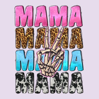 Mama Skeleton Peace Leopard Pattern Premium Hoodie | Teevron