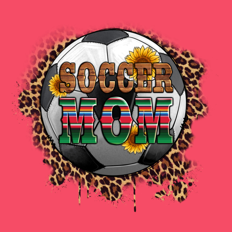 Soccer Mom With Serape And Leopard Premium Sweatshirt by Artiststas | Teevron