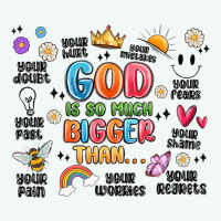 God Is So Much Bigger Than... Premium Hoodie | Teevron