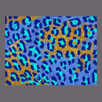 Leopard Background Turquoise And Gold 3200x2400 Premium Sweatshirt | Teevron