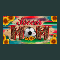 Soccer Mom With Ball And Sunflower And Serape Licanse Plate Premium Sweatshirt | Teevron