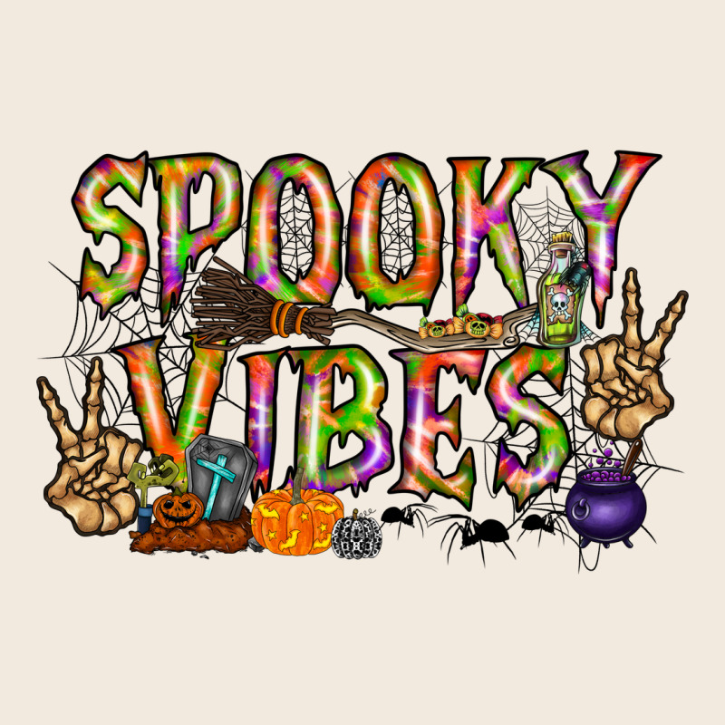 Spooky Vibes Zipper Hoodie by RacoonDesign | Teevron