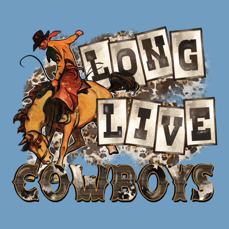 Long Live Cowboys Urban Heavy Tee by Zillion Design Studio | Teevron