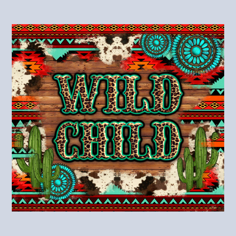Wild Chıld Aztec Gemstone And Cactus Premium Sweatshirt by Artiststas | Teevron