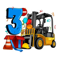 forklift birthday three | Teevron