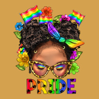 Lgbtq+ Messy Bun Mom Pride With Flower Urban Hoodie | Teevron