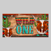 Texas Longhorn Wild One Cactus Licanse Plate Premium Sweatshirt | Teevron