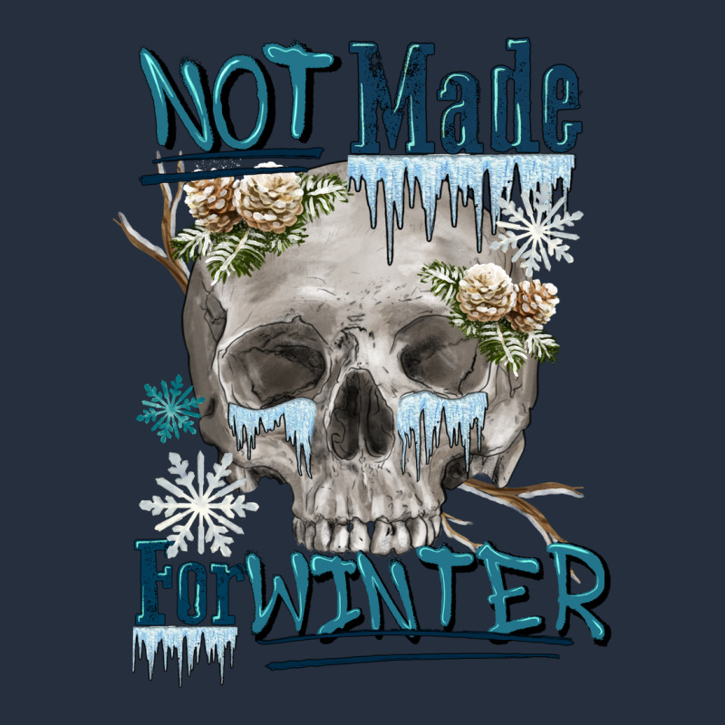 Not Made For Winter Skull Zipper Hoodie by FaDigitalArtStudio | Teevron
