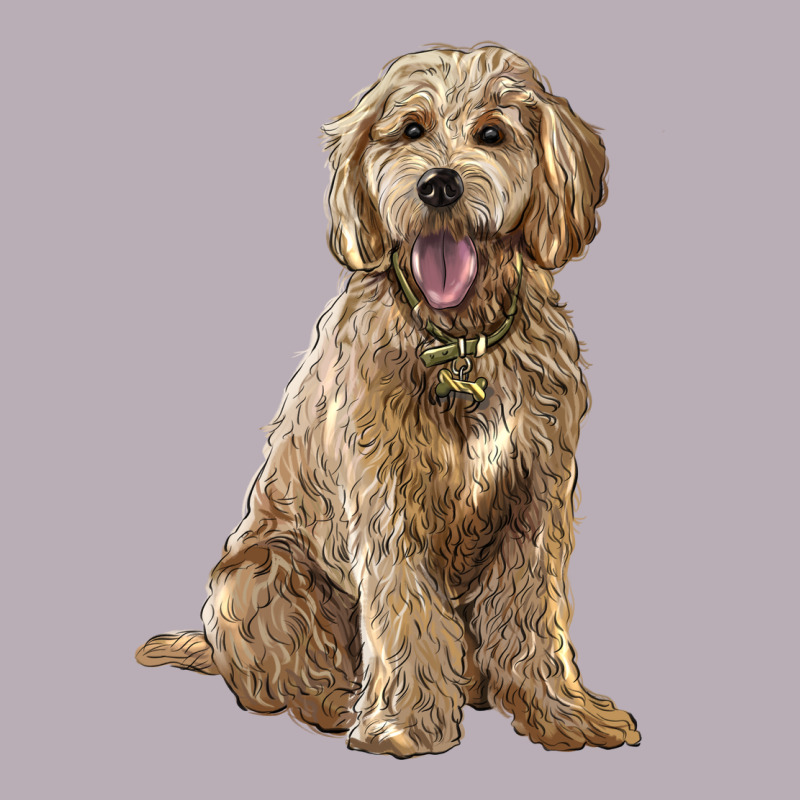 Goldendoodle Vintage Tee by BarkalooDesign | Teevron