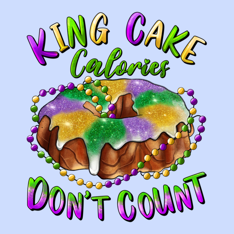 Mardi Gras King Cake Calories Don't Count Urban Heavy Tee by RanaPortraitStore | Teevron