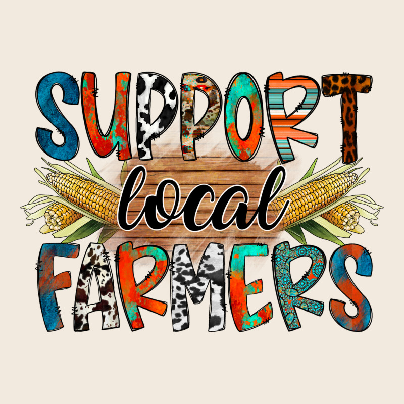 Support Local Farmers Zipper Hoodie by RacoonDesign | Teevron