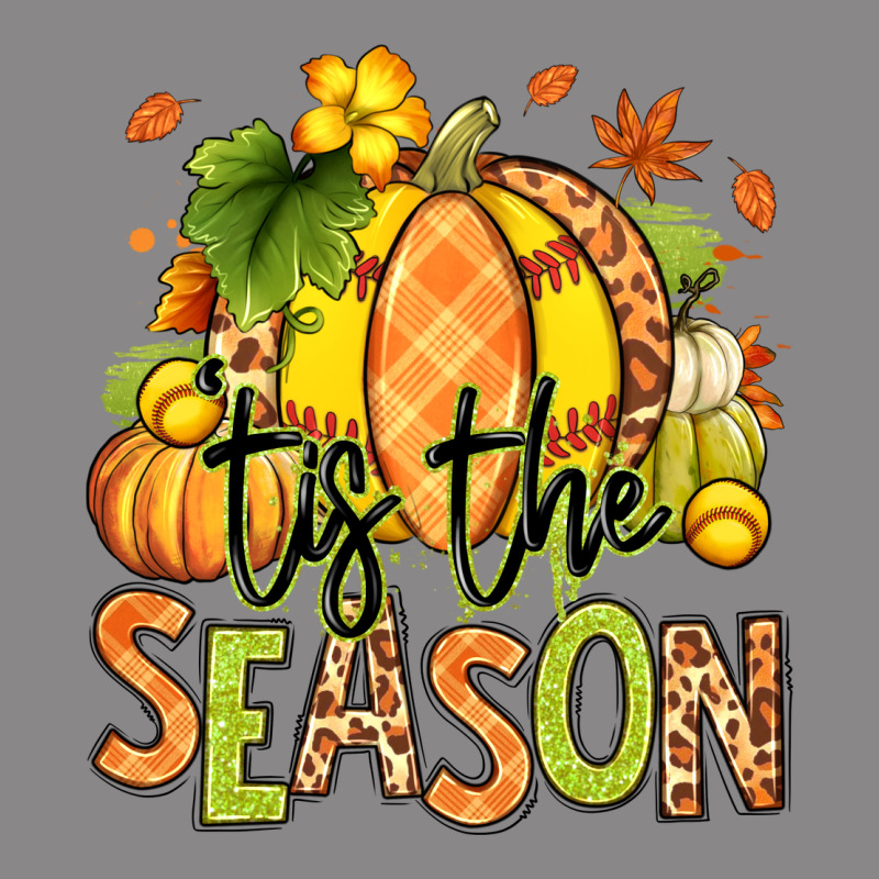 Tis' The Season Fall Softball Vintage Tee by RanaPortraitStore | Teevron