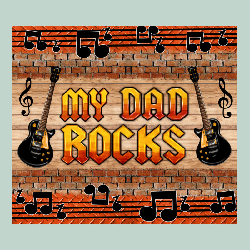 My Dad Rocks Zipper Hoodie by HRA Design Shop | Teevron