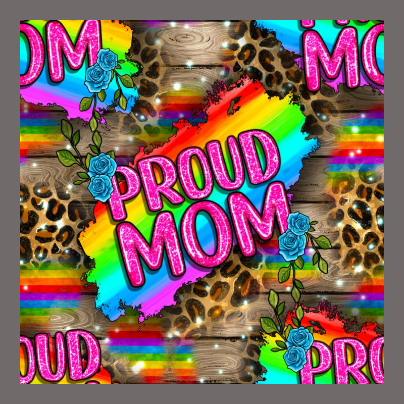 Pride Lgbtq+ Proud Mom With Leoapard Patterns Urban Hoodie by BundleAndBundleShop | Teevron