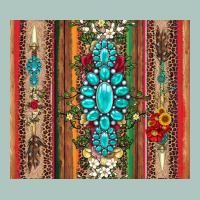 Gemstone Flowers Arrow With Leopards And Serape Premium Sweatshirt | Teevron