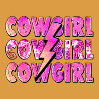 Cowgirl Cowgirl Lightning Bolt Urban Heavy Tee | Teevron