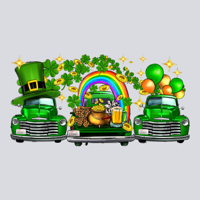 St Patricks Trucks Zipper Hoodie by FaDigitalArtStudio | Teevron