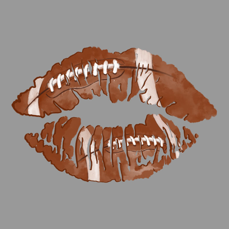 Football Lips Vintage Hoodie by AdoDesignShop | Teevron