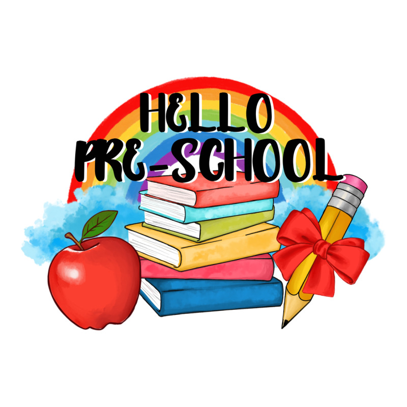 Hello Pre School Premium Sweatshirt by AdoDesignShop | Teevron