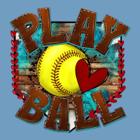 Play Ball Softball Urban Heavy Tee | Teevron
