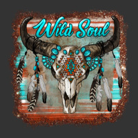 wild soul boho skull with background | Teevron